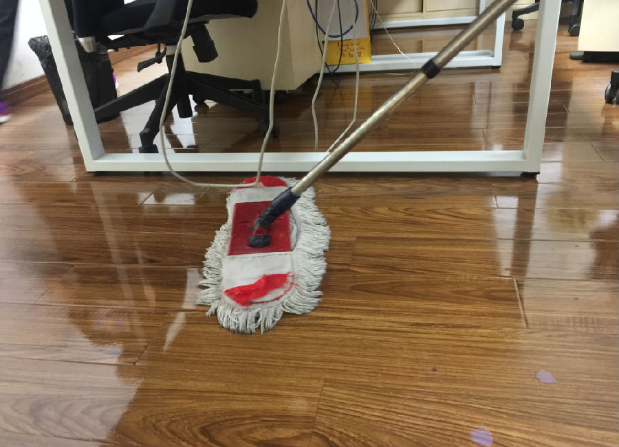 太和区木地板保洁案例